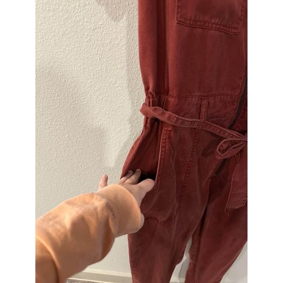 Rust Jumpsuit for Women - Picture 5 of 7